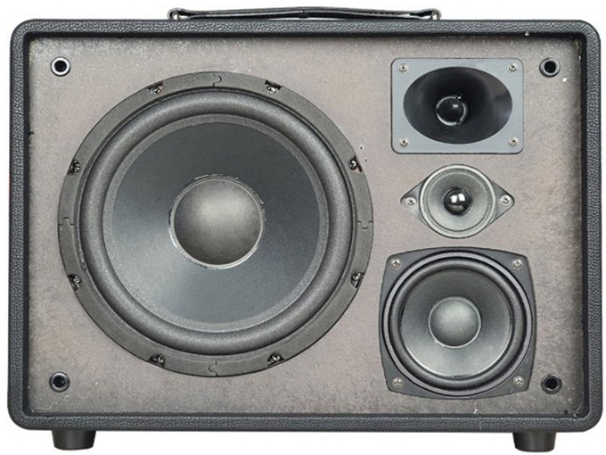 Loa gỗ xách di động Mishio MK-X120 (kèm Micro)