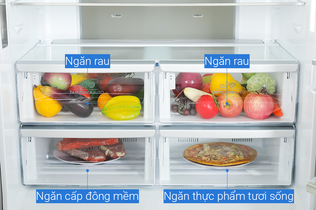 Tủ lạnh Electrolux Inverter 562 lít EQE5660A-B