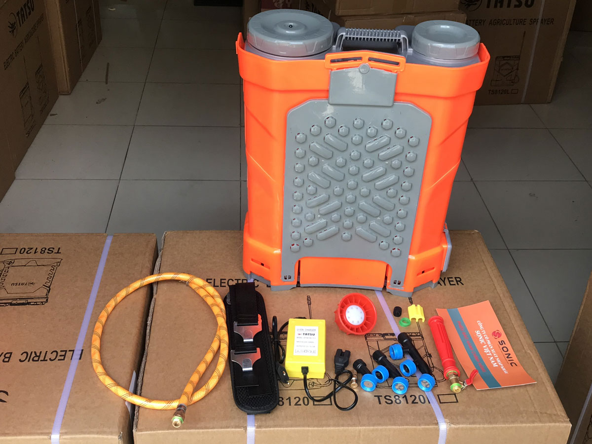 Bình xịt phun thuốc chạy pin Tatsu TS8120L
