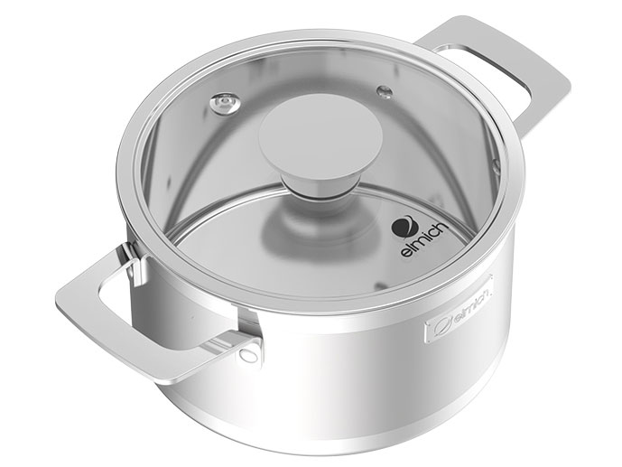Bộ nồi Inox liền khối Elmich Hera EL 8267
