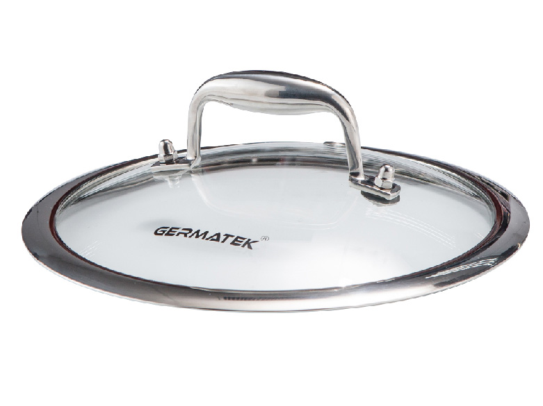 Bộ nồi inox Germatek cao cấp Ruby GE-0308 (3 lớp nguyên khối)