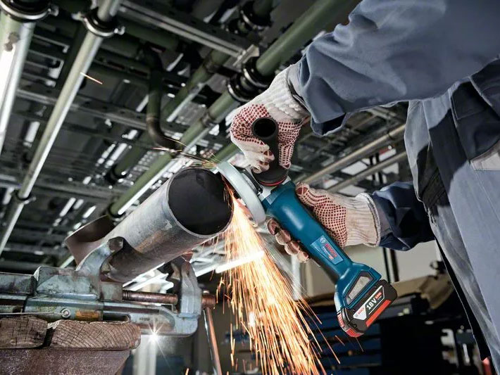 Máy mài góc Bosch GWS 18V-10P 06019J41K0 (solo chưa pin, sạc)