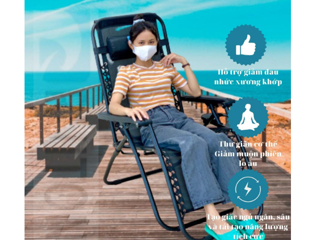 Ghế thư giãn Ruiton 95cm x 15cm x 67cm