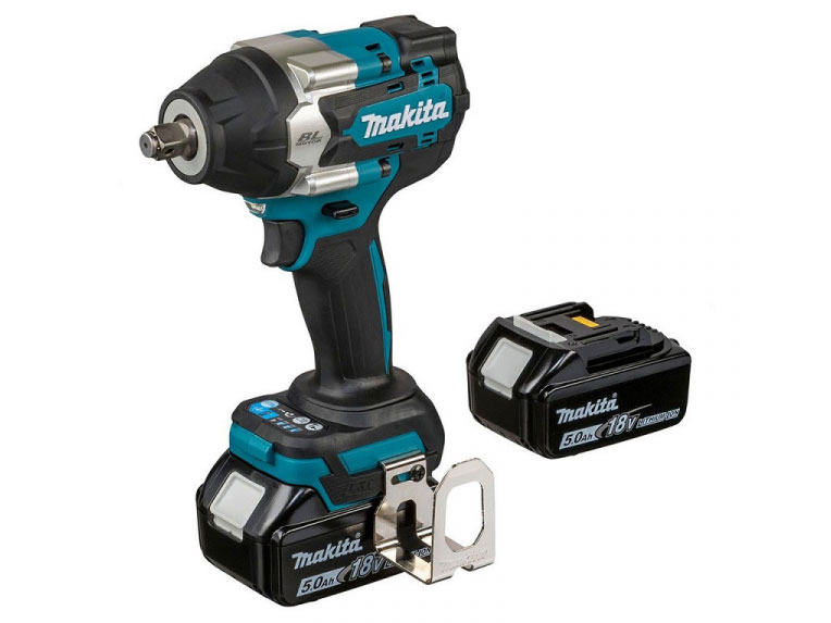 Máy siết bu lông Makita DTW700RTJ (sạc 2 pin 5Ah)