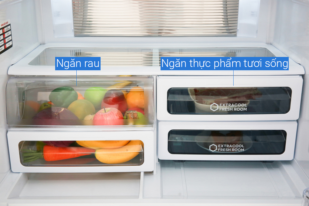 Tủ lạnh Sharp J-Tech Inverter SJ-FX688VG-BK 678 lít