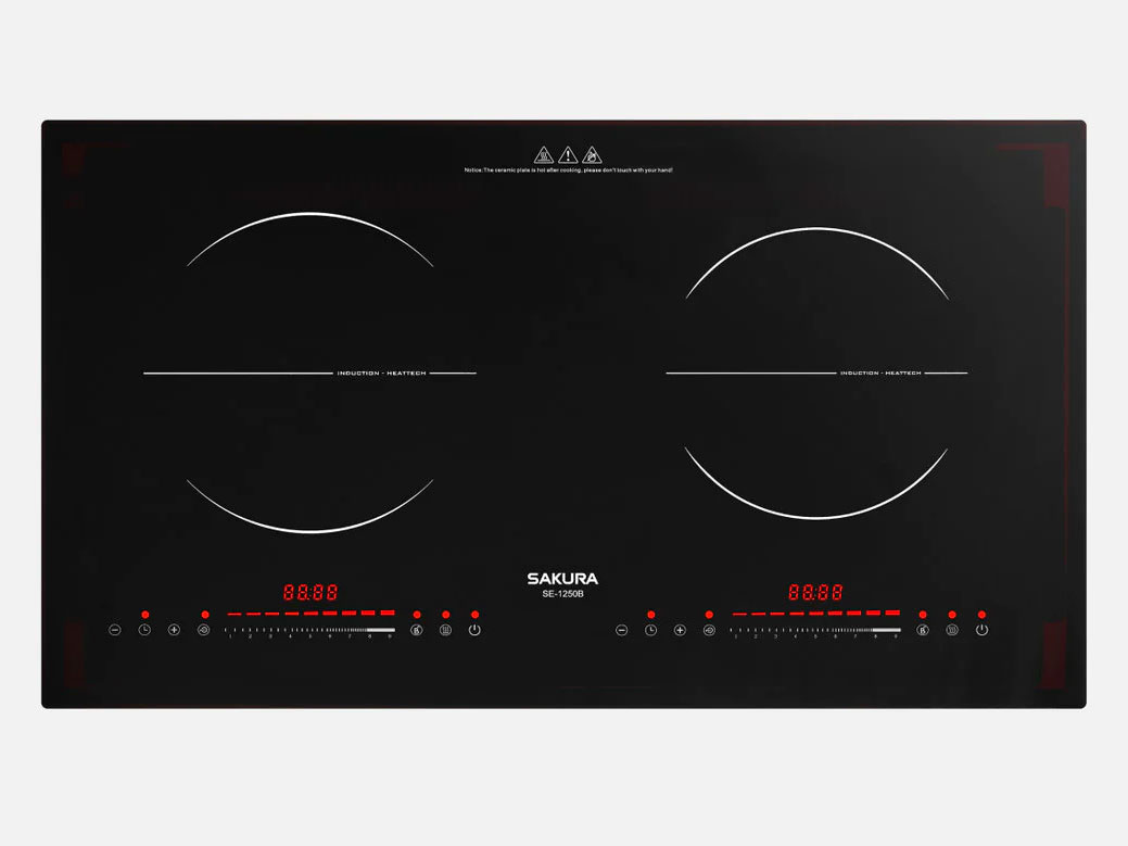 Bếp từ đôi Sakura SE-1250B