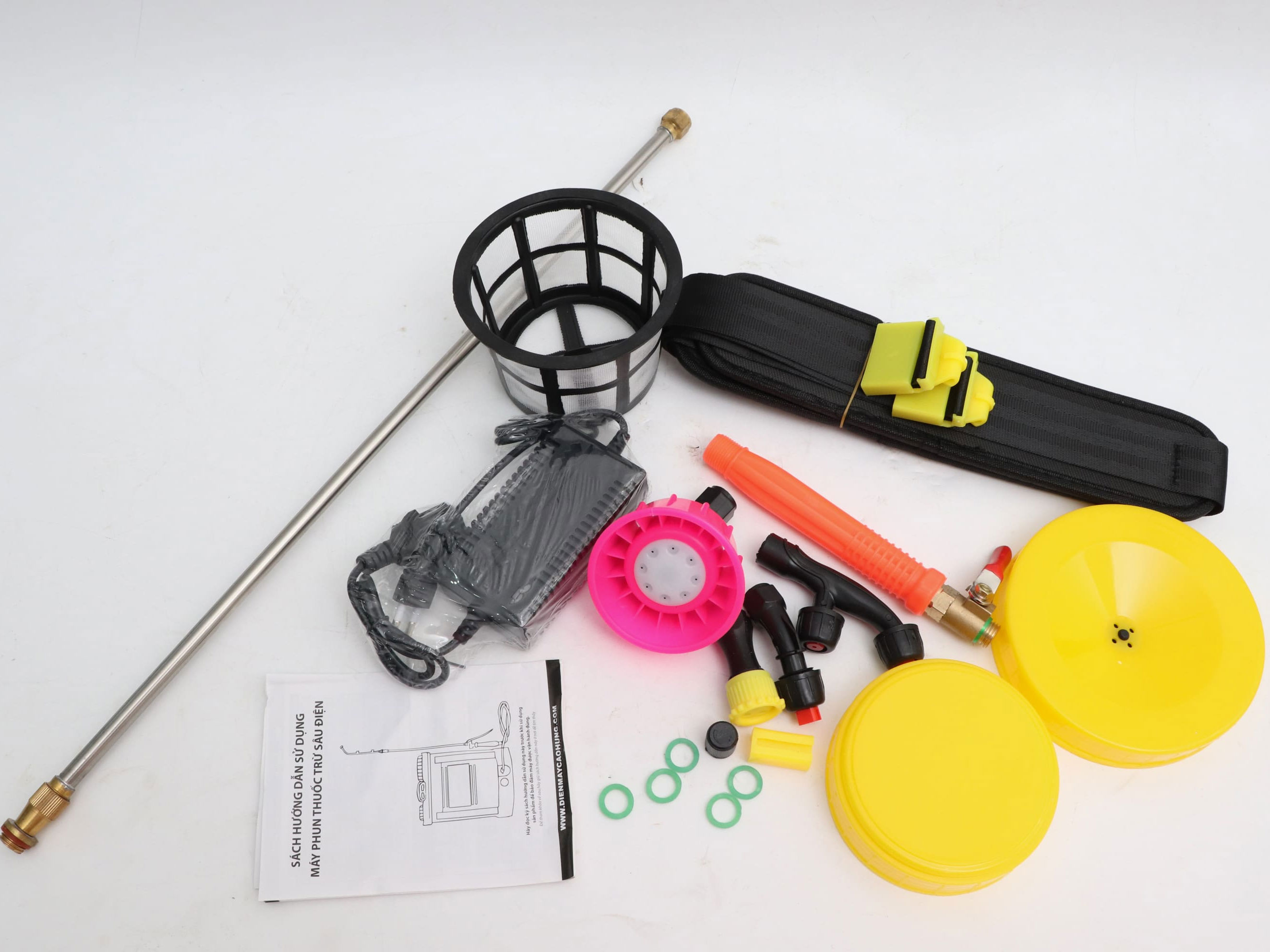 Bình xịt điện Cali 16S màu vàng