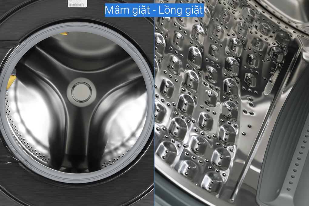 Máy giặt sấy Samsung Inverter 21Kg WD21B6400KV/SV (Sấy 12kg)