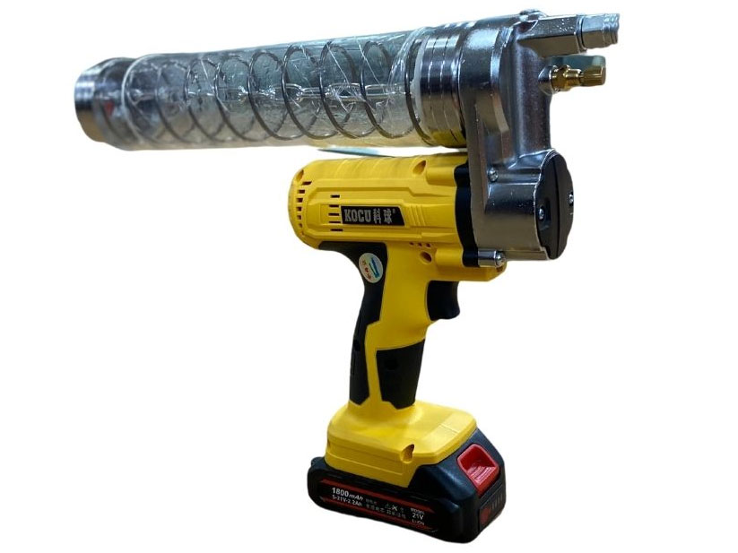 Súng bơm mỡ cầm tay dùng pin 21V Kocu GZ-D614 (600cc, 2.200Ah)