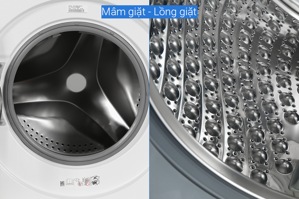 Máy giặt sấy Samsung Inverter 12kg WD12BB944DGHSV