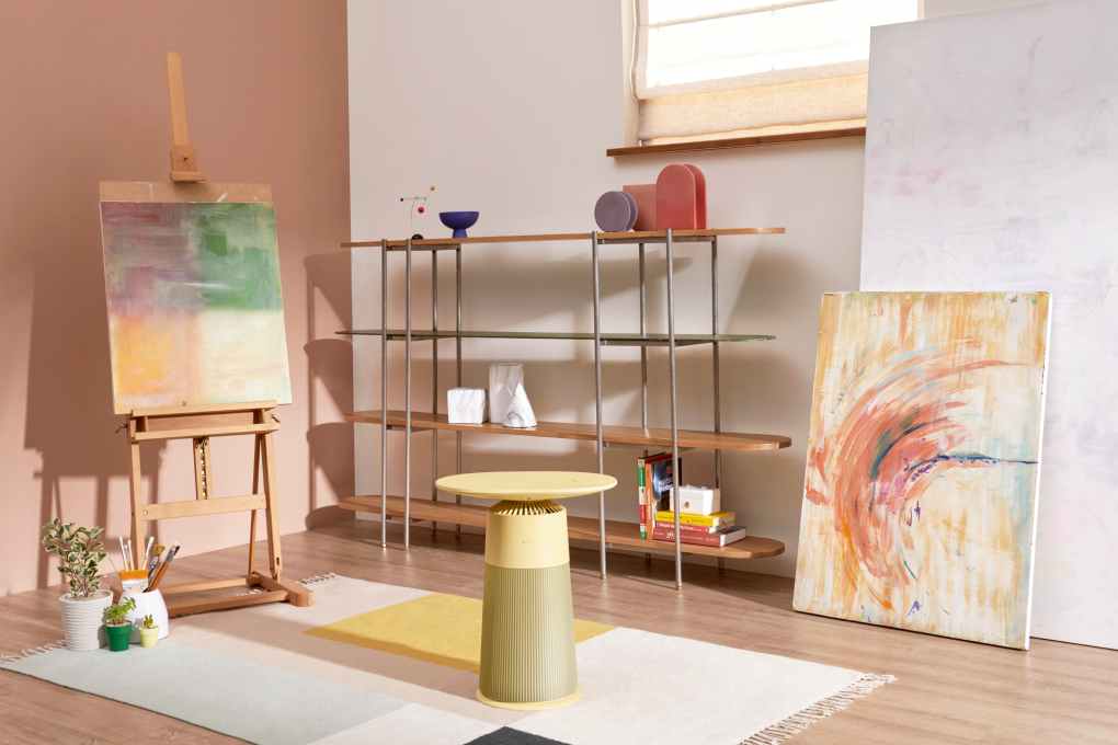 Máy lọc không khí LG Puricare AeroFurniture AS20GPYU0 (Màu vàng)