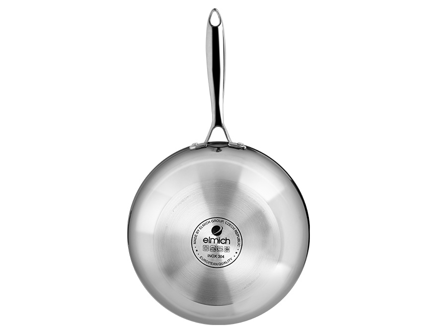 Chảo xào inox cao cấp 3 lớp đáy liền Trimax EL-4846OL