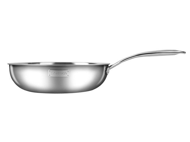 Chảo xào inox cao cấp 3 lớp đáy liền Trimax EL-4846OL