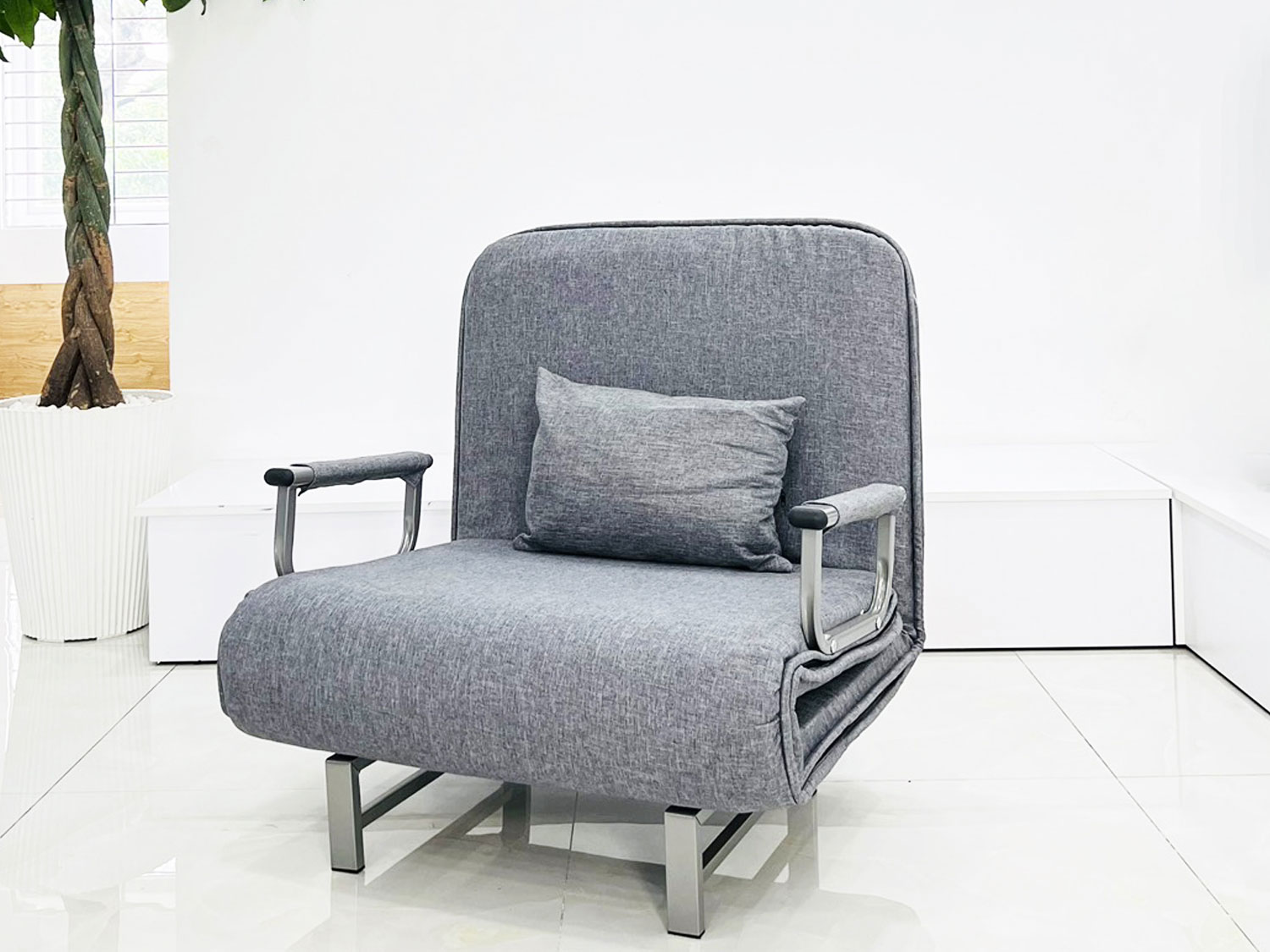 Ghế Sofa giường thông minh gấp gọn Sumika 336 (rộng 80cm)