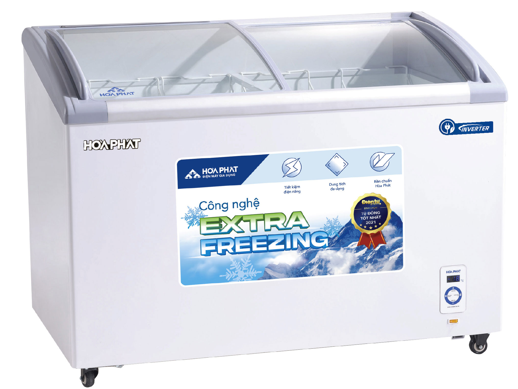 Tủ đông Hòa Phát Inverter 451 lít HSF-AD8451.C1