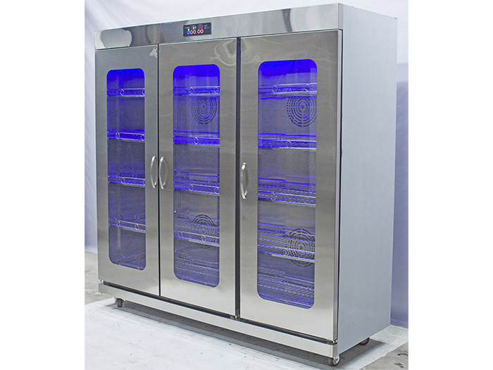 Tủ sấy bát cánh kính 1800L 2 lớp quạt gió FSMDLTSBQG-3CK2L