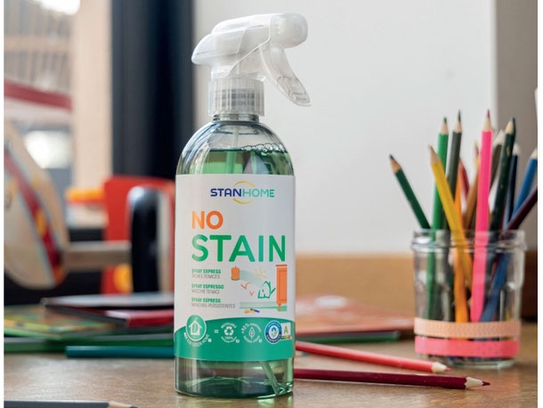 Xịt làm sạch vết bẩn cứng đầu bám dính Stanhome No Stain tiêu chuẩn Air Label Score 500ml
