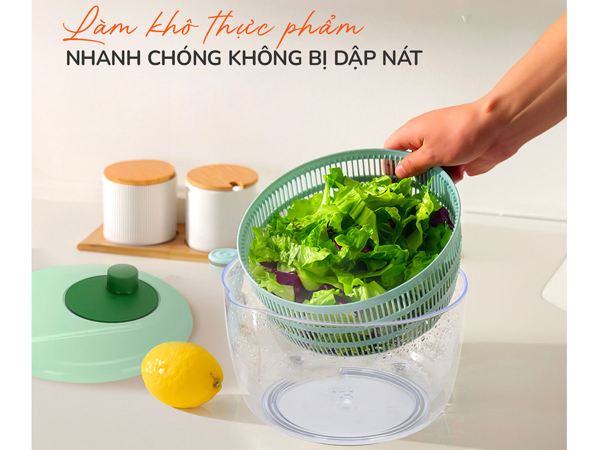 Rổ quay rau ly tâm Unie US5200 - META.vn