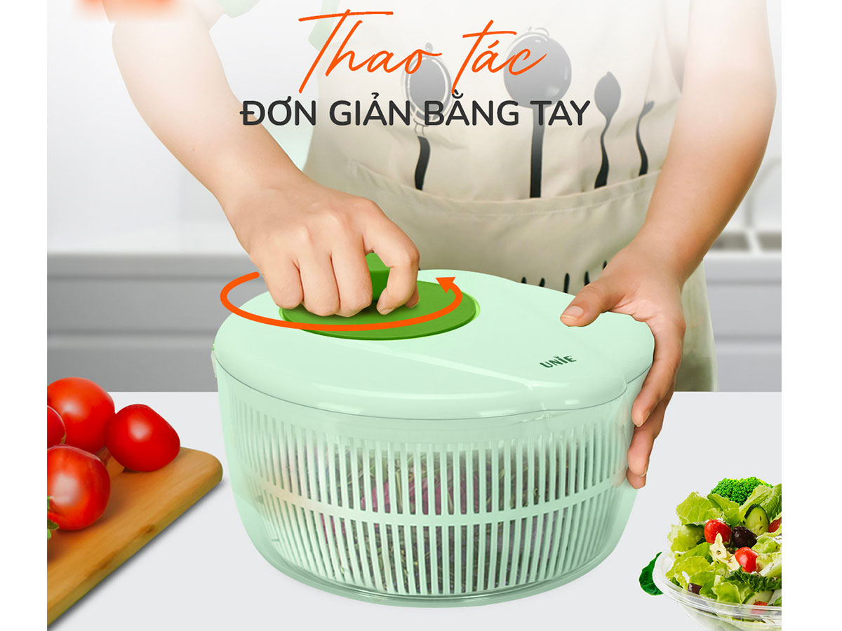 Rổ quay rau ly tâm Unie US5200 - META.vn