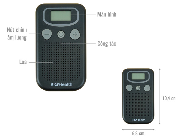 Máy trợ thính đeo tai Biohealth JH238