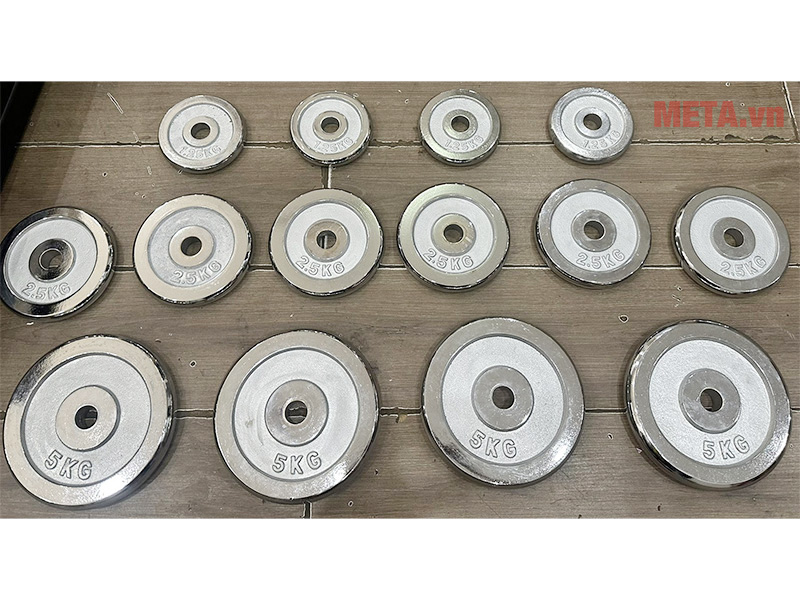 Tạ tay mạ Crôm BoFit hộp 50kg