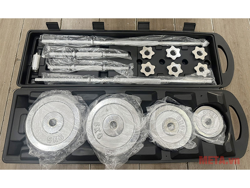 Tạ tay mạ Crôm BoFit hộp 50kg