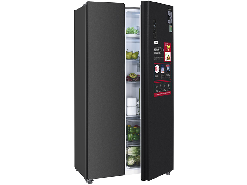 Tủ lạnh Side by side Inverter 442L COEX RS-4005MIB (Inox đen)