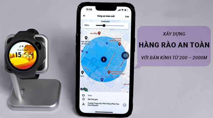 Đồng hồ định vị trẻ em GPS Oaxis myFirst Fone R1C - META.vn
