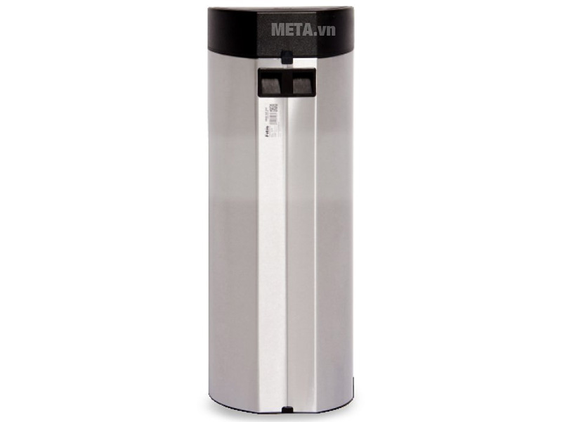 Thùng rác inox nhấn tròn lớn Fitis RTL1-901 - 15 lít (Bạc)