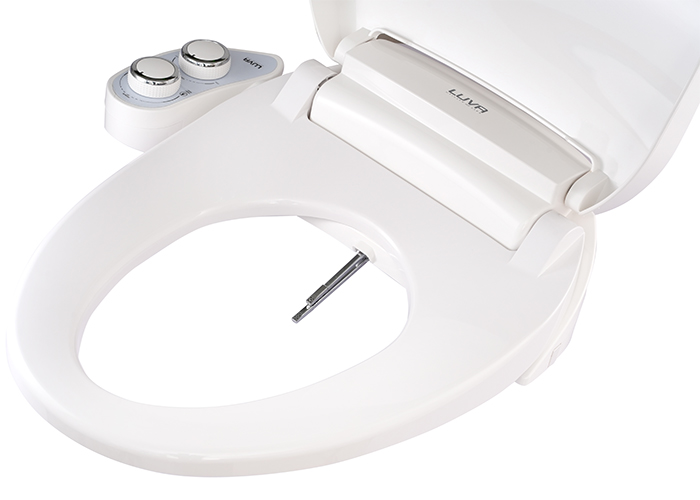 Nắp bồn cầu thông minh Luva Bidet LB204 (có nóng, lạnh)
