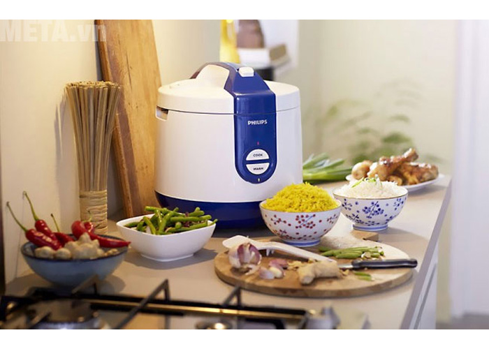 Nồi cơm điện Philips HD3119/66 - 2 lít