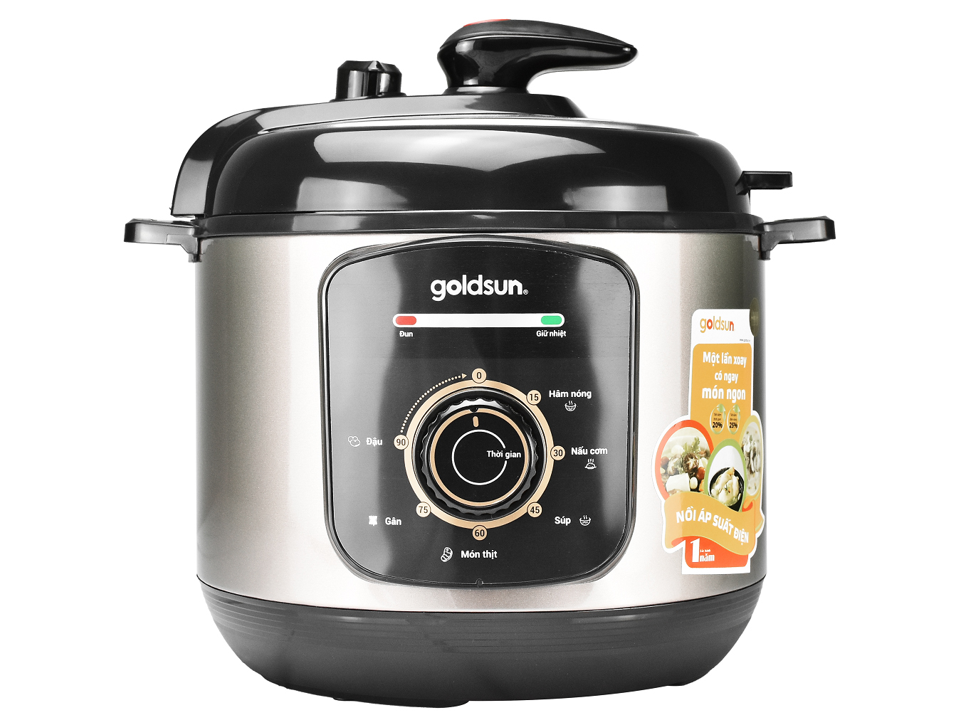 Nồi áp suất điện Goldsun GPC5512 (6 lít)