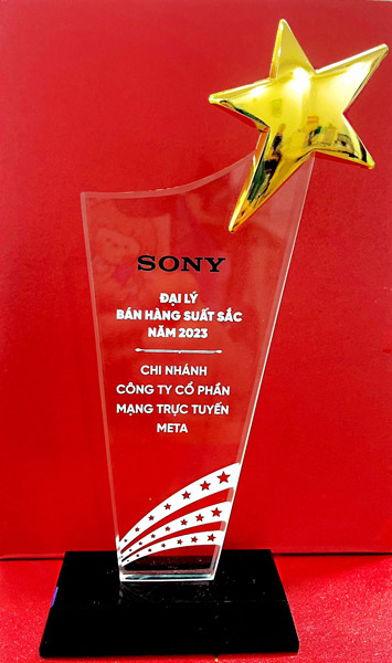 Sony chứng nhận đại lý bán hàng xuất sắc cho META.vn