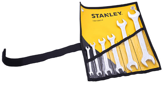 Bộ cờ lê 2 đầu miệng 6 chi tiết Stanley STMT73663-8 - META.vn