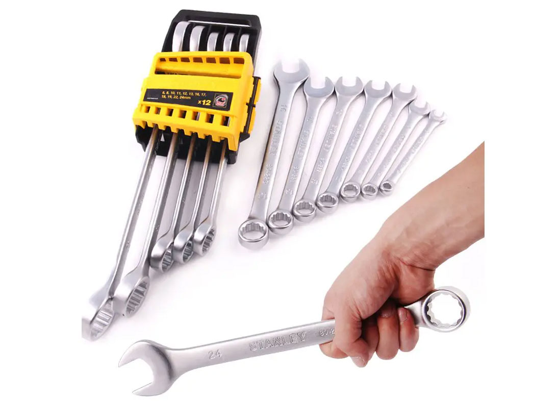 Bộ cờ lê vòng miệng 8 chi tiết Stanley STMT78099-8 - META.vn