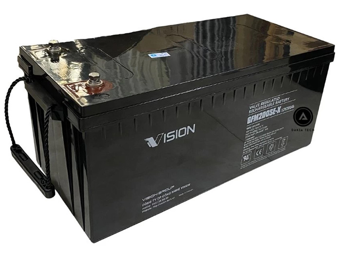 Ắc quy Vision 6FM200SE-X (200Ah, 12V)