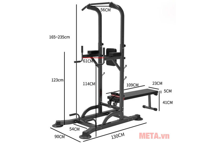Ghế tập tạ đa năng T052 (T058)