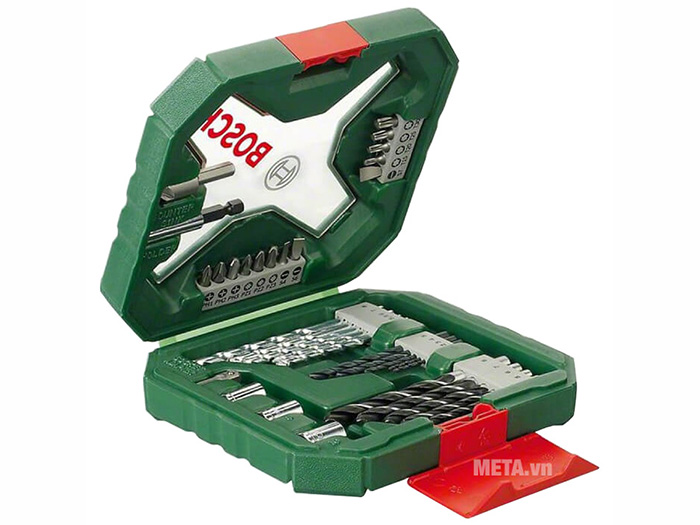 Bộ mũi khoan và vặn vít X-Line 34 chi tiết Bosch 2607010608