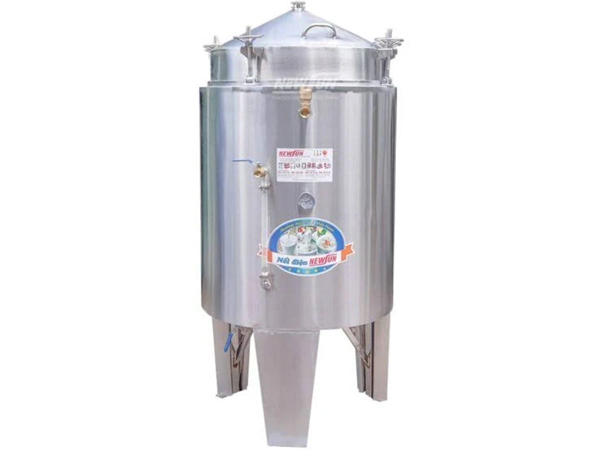 Nồi nấu rượu bằng điện inox Newsun 20kg/mẻ