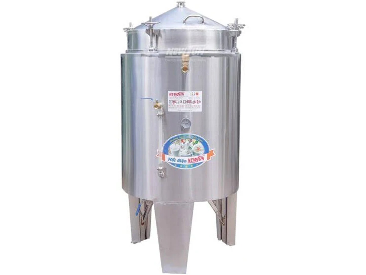 Nồi nấu rượu bằng điện inox Newsun 40kg/mẻ