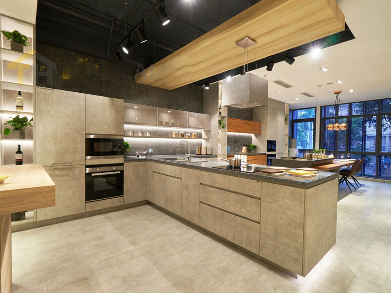 Máy hút mùi đảo Malloca CONCRETE K-400