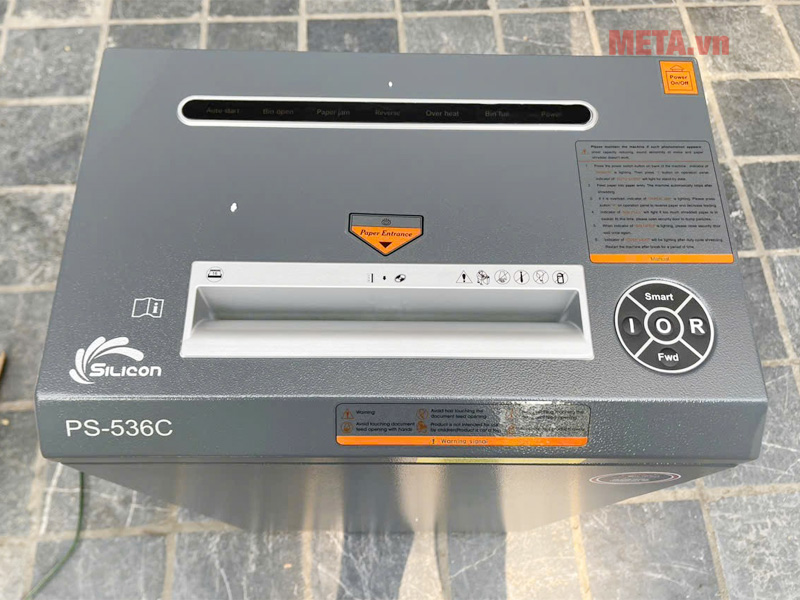 Máy hủy tài liệu công nghiệp Silicon PS-536C