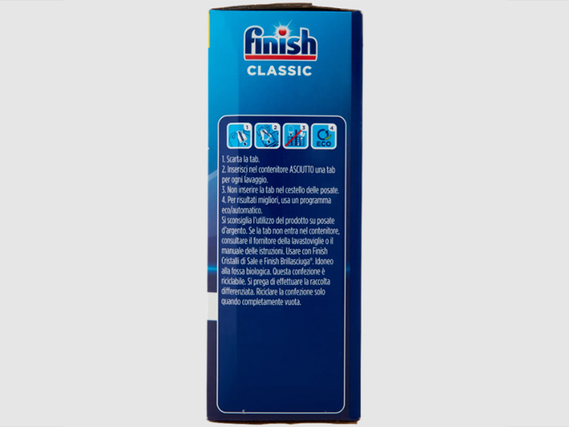 Viên rửa bát Finish Classic 100 viên/hộp