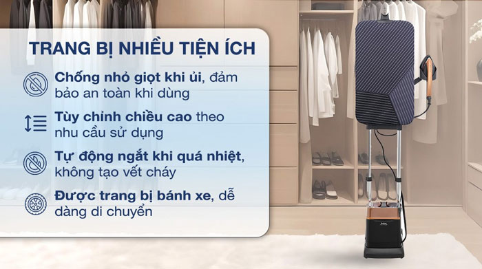 Bàn là hơi nước Tefal IXEO Power QT2020 (QT2020EO) - META.vn