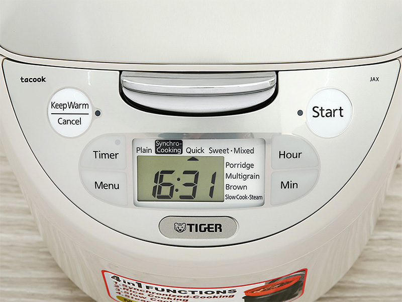 Nồi cơm điện tử Tiger JAX-S18W - 1.8 lít