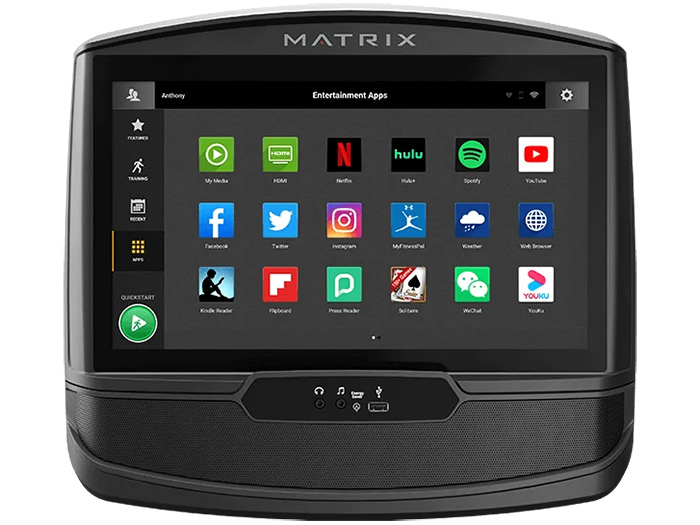 Xe đạp thể dục tựa lưng trong nhà Matrix R30 XIR