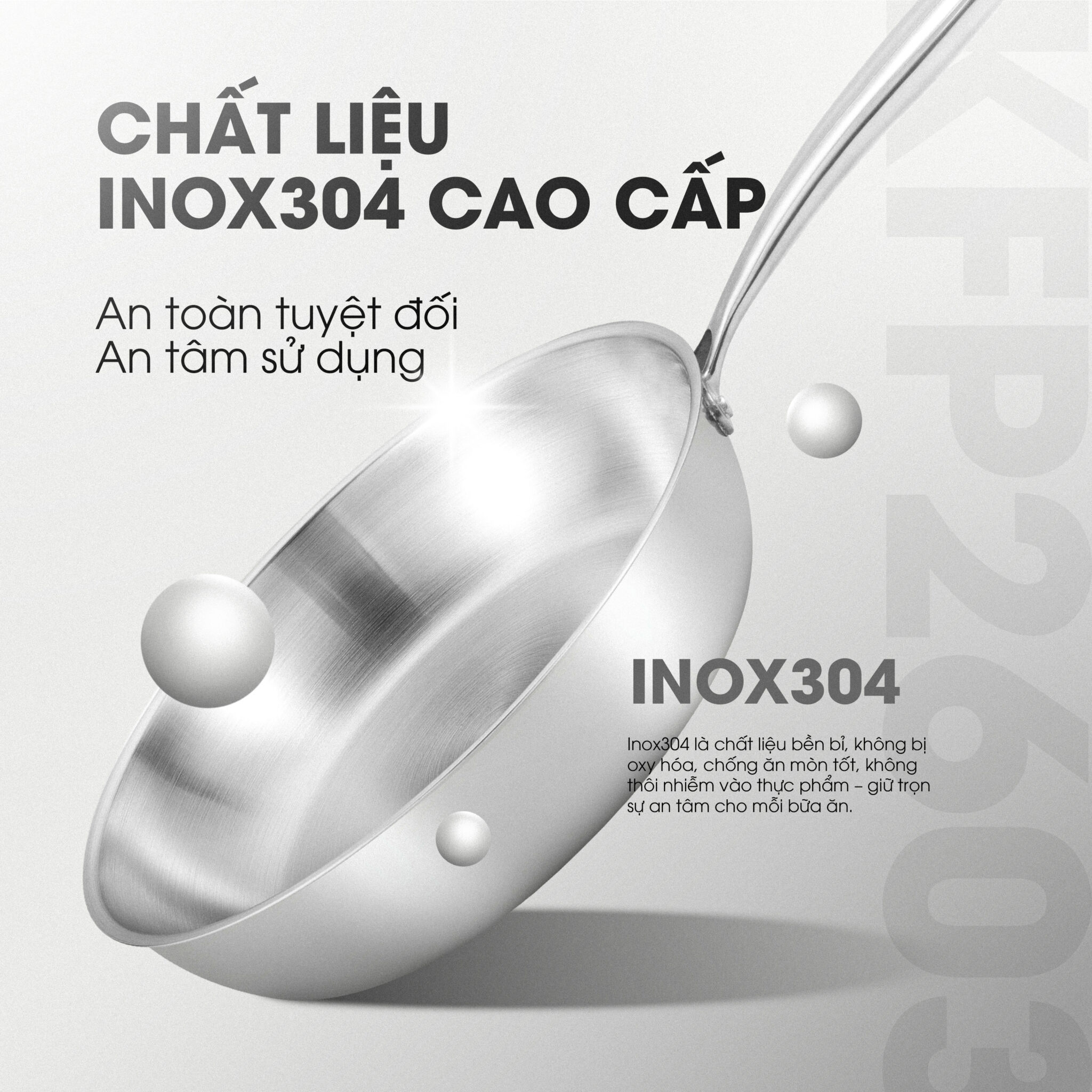 Chảo rán inox liền khối cao cấp Kalite KFP2603 - META.vn