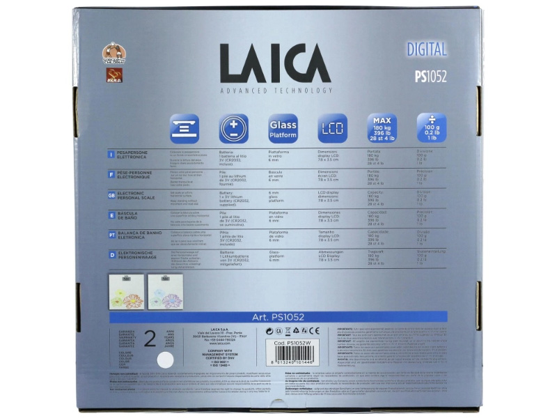 Cân sức khỏe Laica PS1052