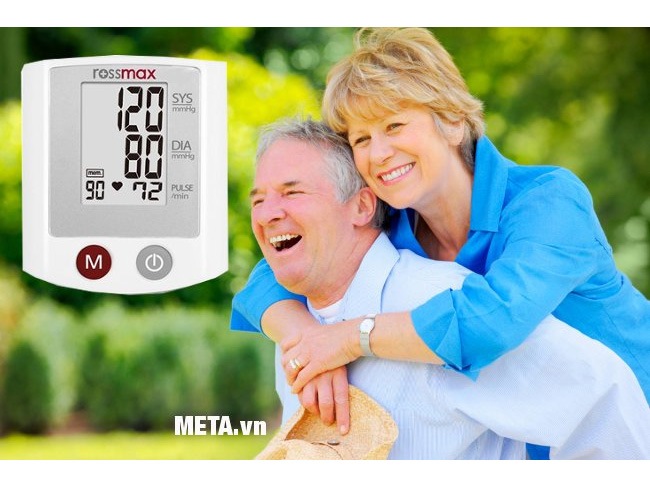Máy đo huyết áp cổ tay Rossmax S150