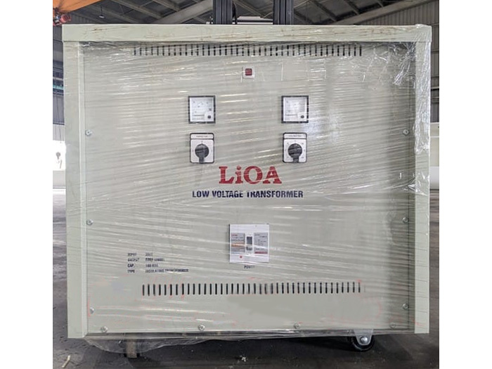 Biến áp đổi nguồn hạ áp 3 pha Lioa 100KVA - 3K102M2DH5YC (Cách ly)